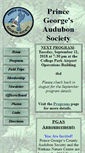 Mobile Screenshot of pgaudubon.org
